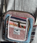 Hemp Side Bag - Pink