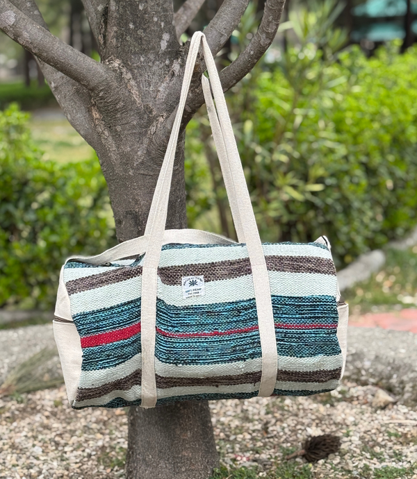 Hemp Duffle GYM Bag - Multi Pattern