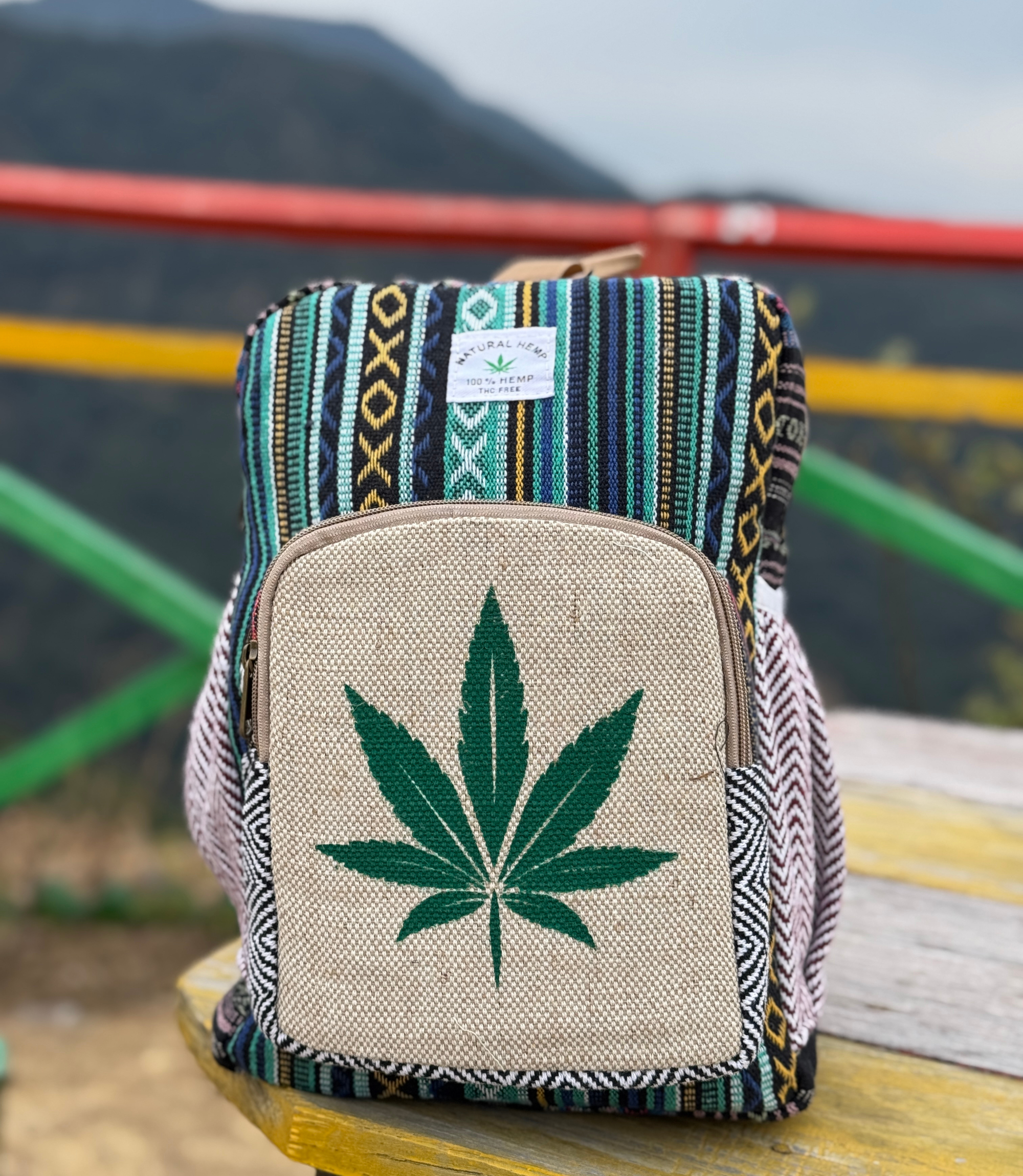 Hand Crafted Small Hemp Bag