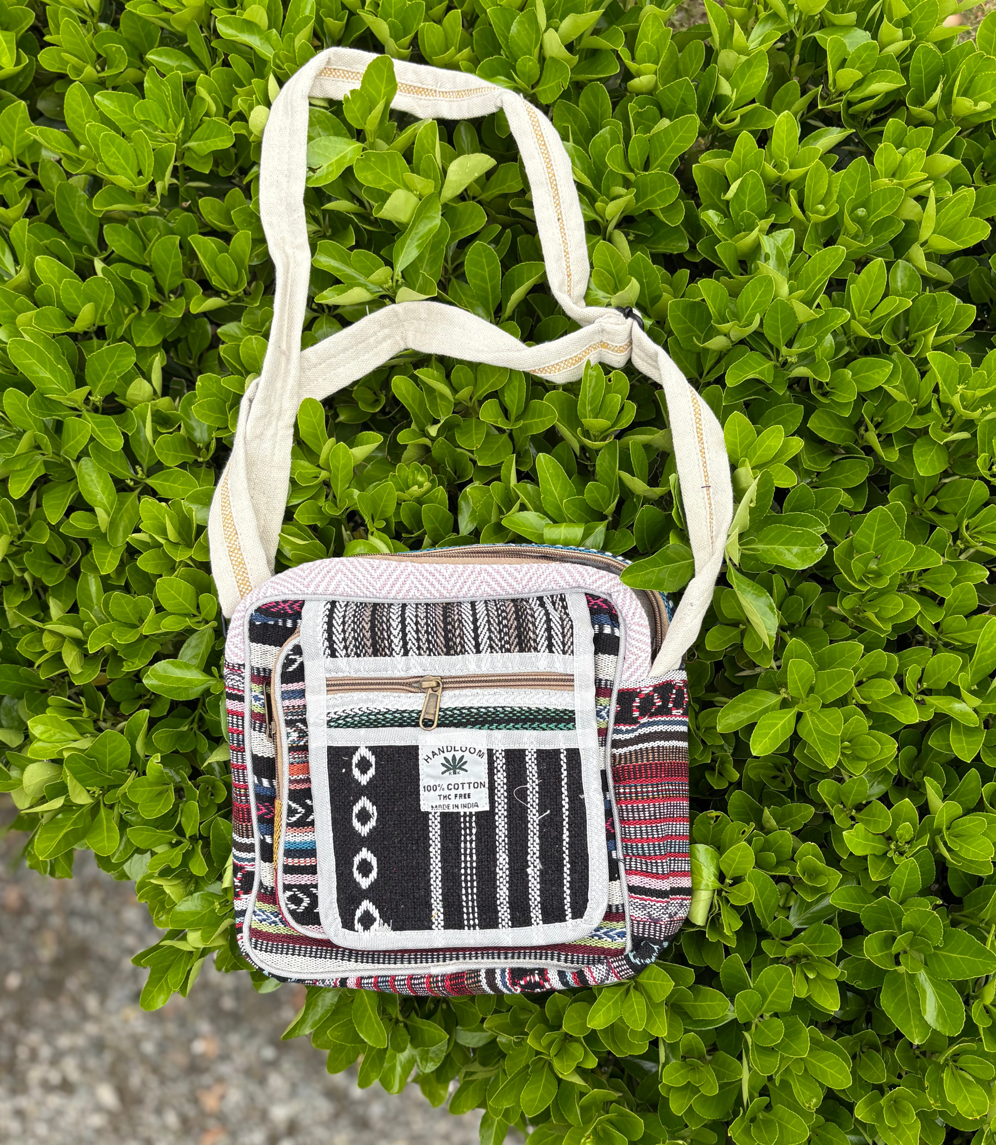 Hemp Side Bag - Black