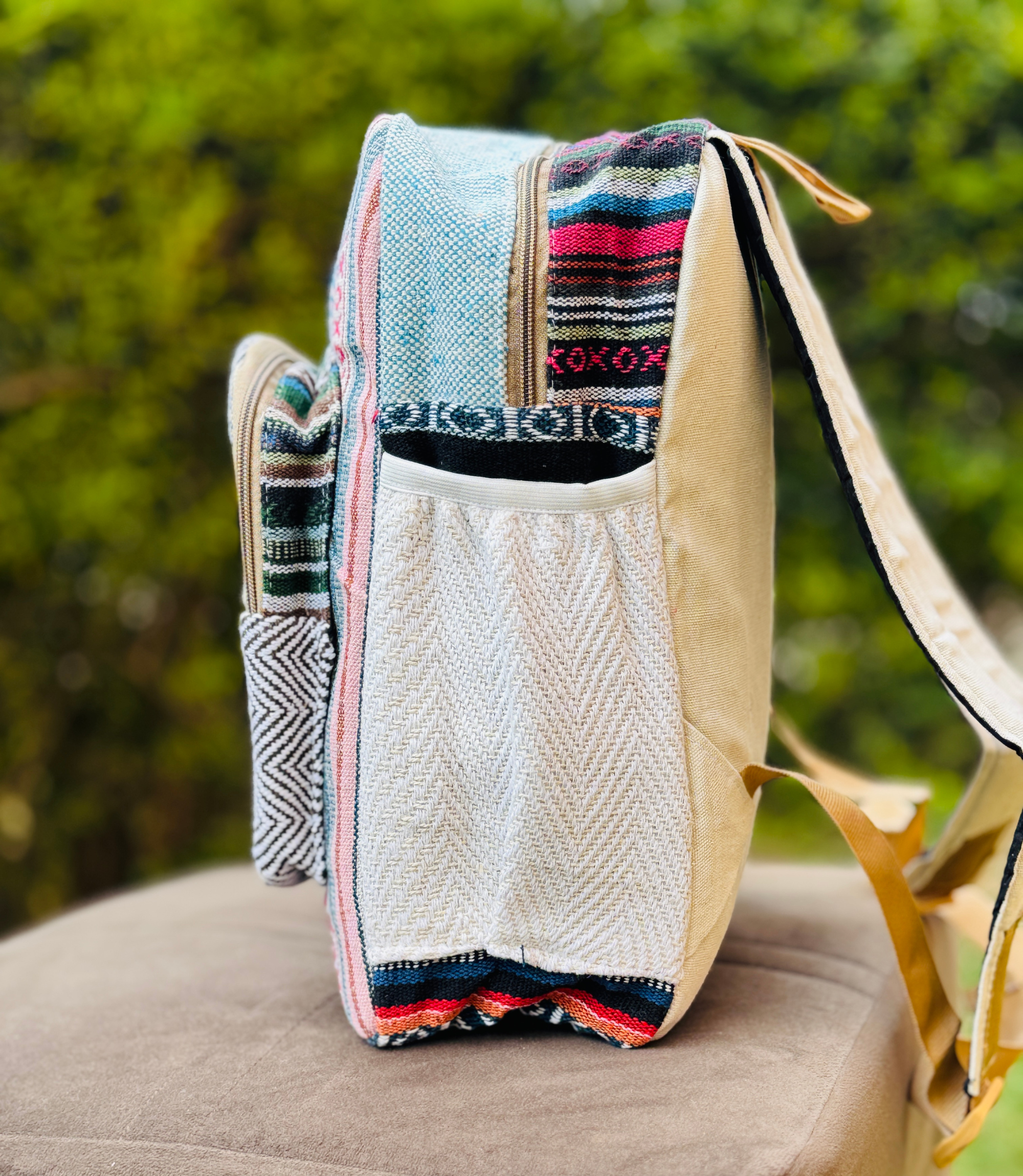 Handmade Hemp Bagpack