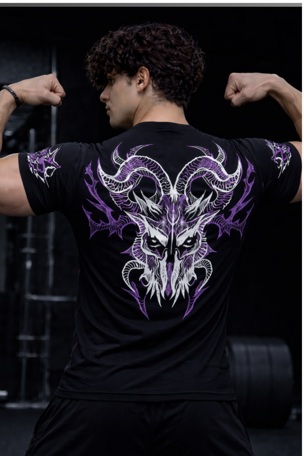 HELLHORN Compression Tee – Black