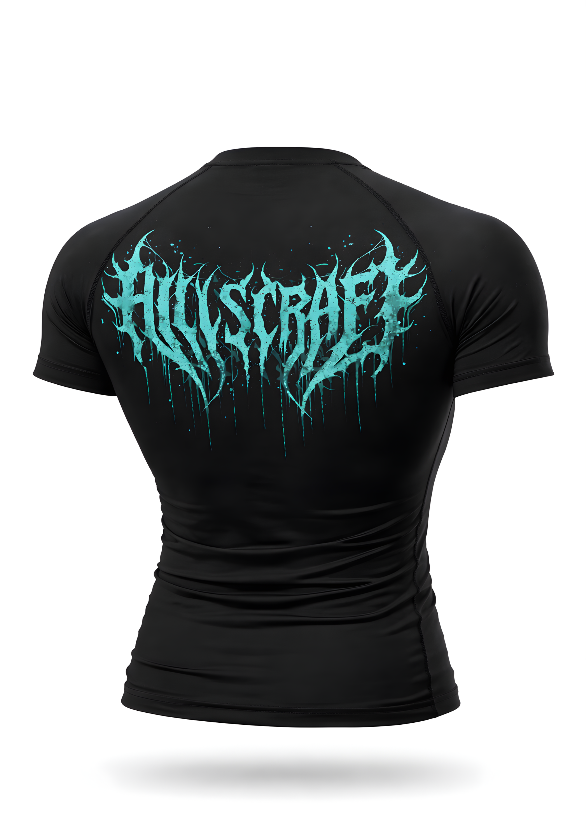 HILLSCRAFT Compression Half Sleeve T-Shirt – Black