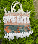 Women Boho Bag - Brown - Mix