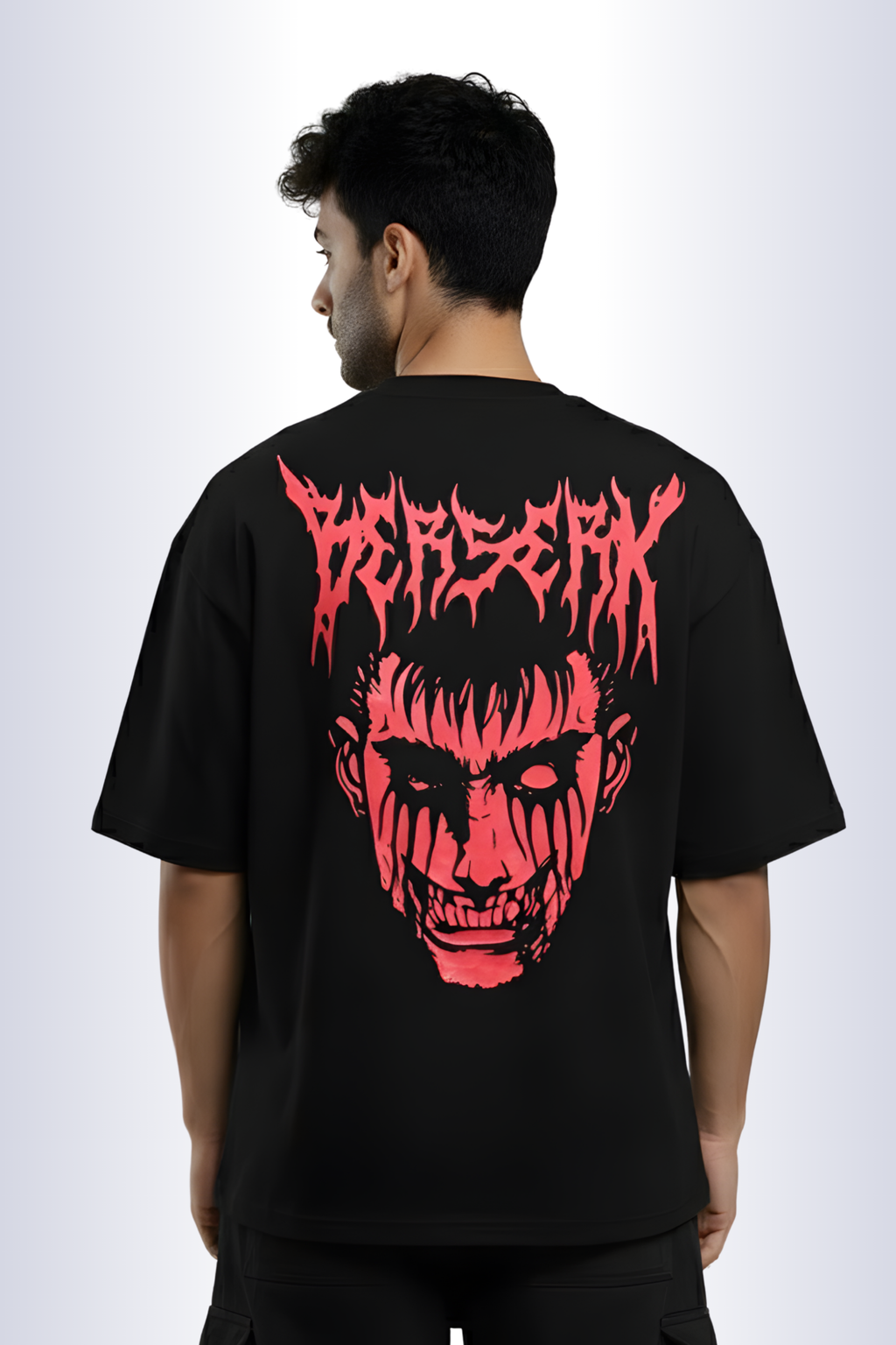 Berserk Oversized T-Shirt-Black