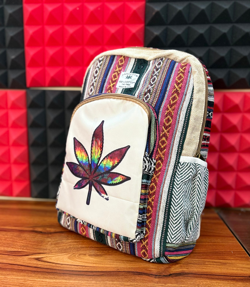 Hemp Bagpack - Leaf