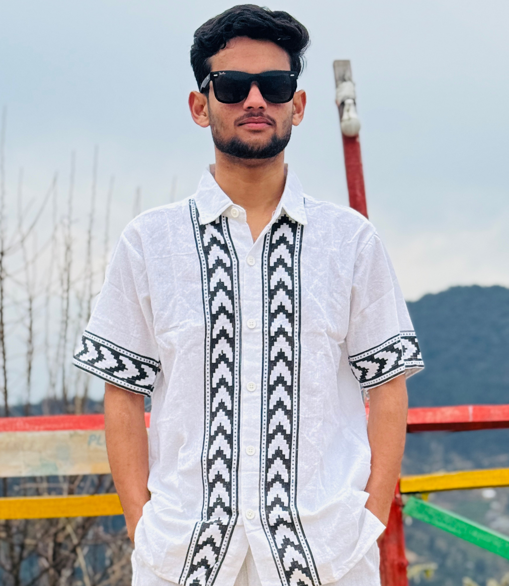 Summer Khadi Fabric Shirt