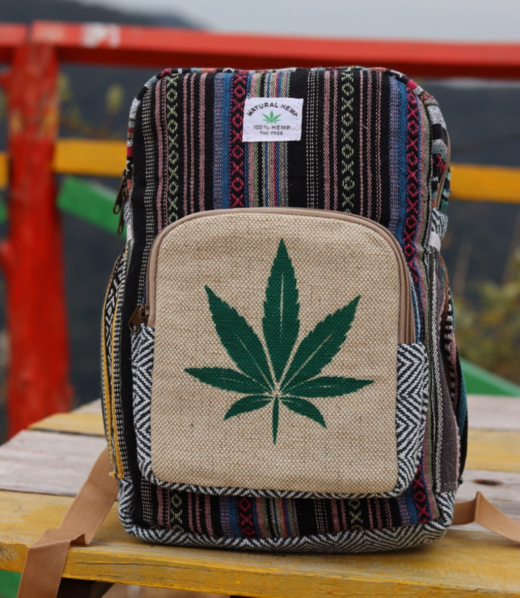 Hand Crafted Small Hemp Bag