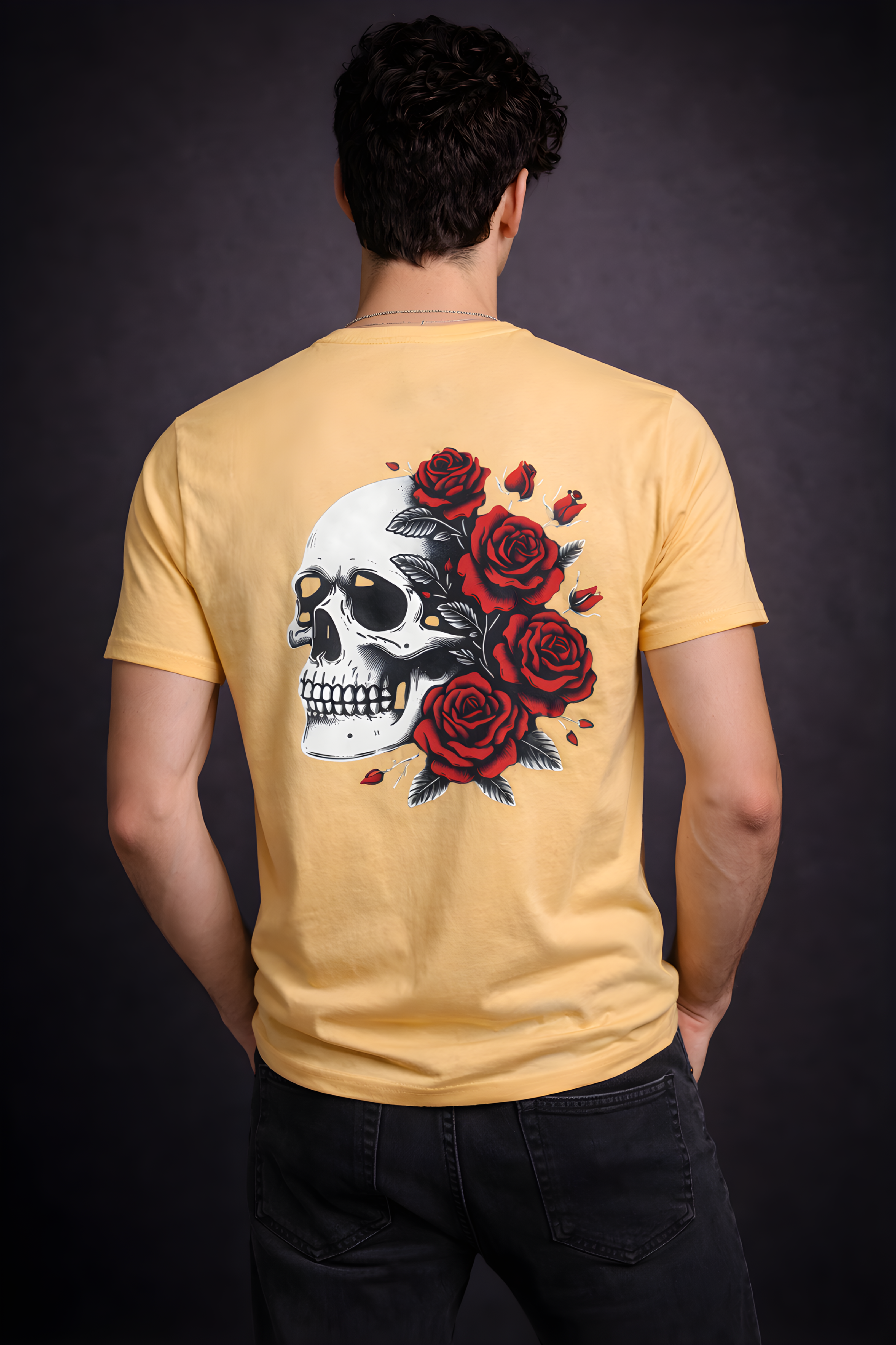 Love Yourself Regular Fit Printed T-Shirt-Beige