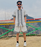 Summer Khadi CO-Ords Set