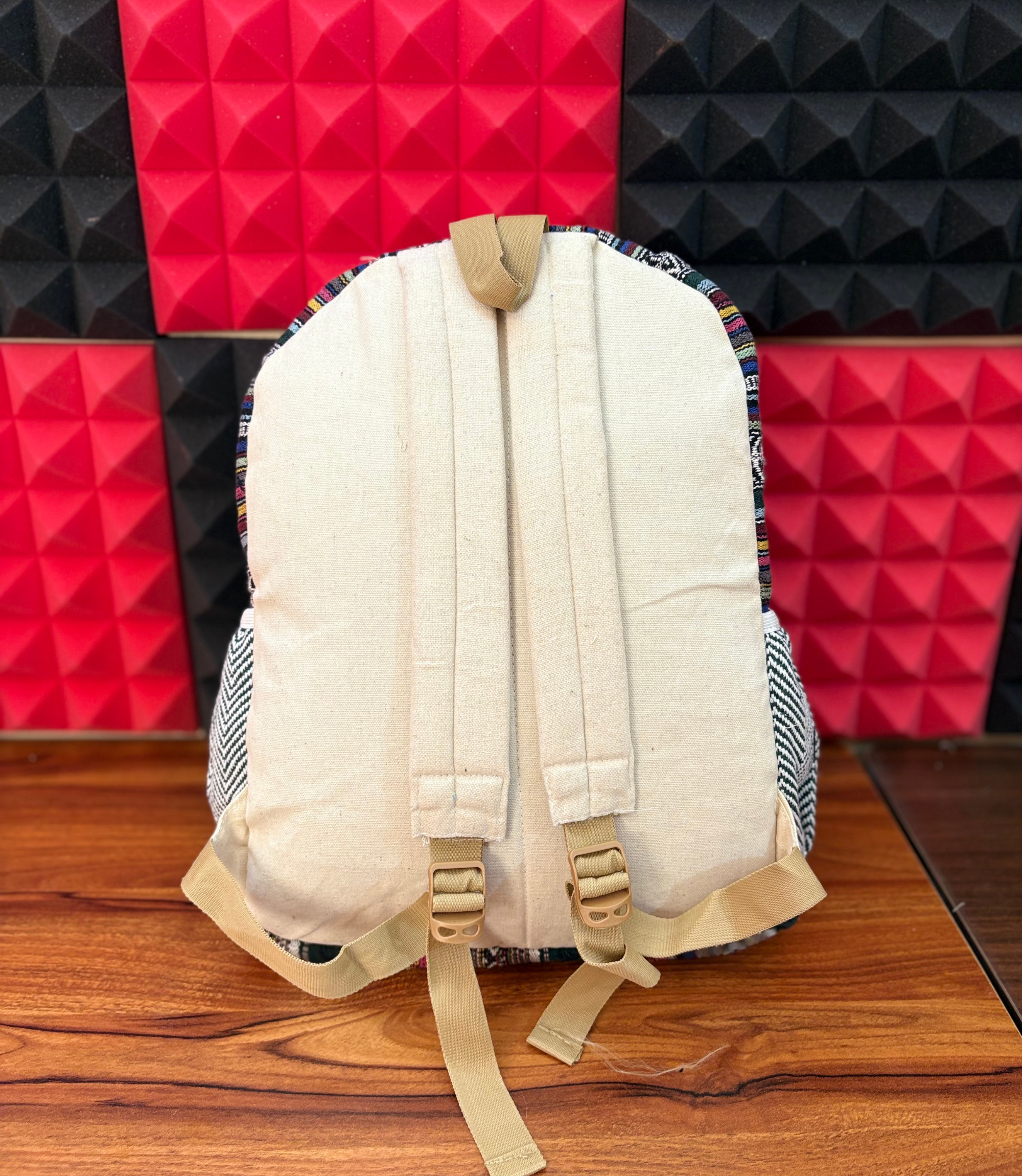 Hemp Bagpack - Hamsa