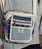 Hemp Side Bag - B-W