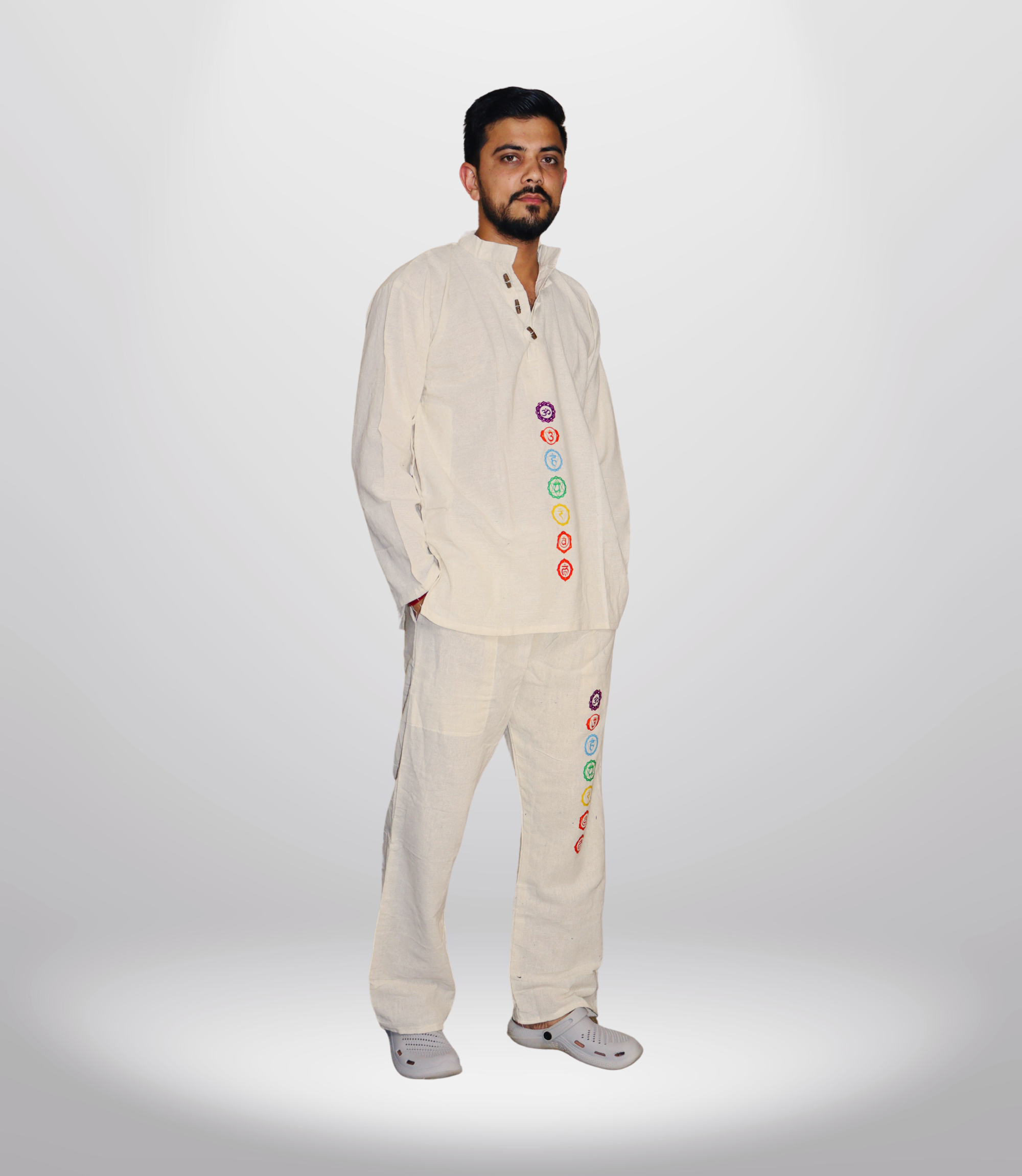 7 Chakara Kurta - Pajama Set