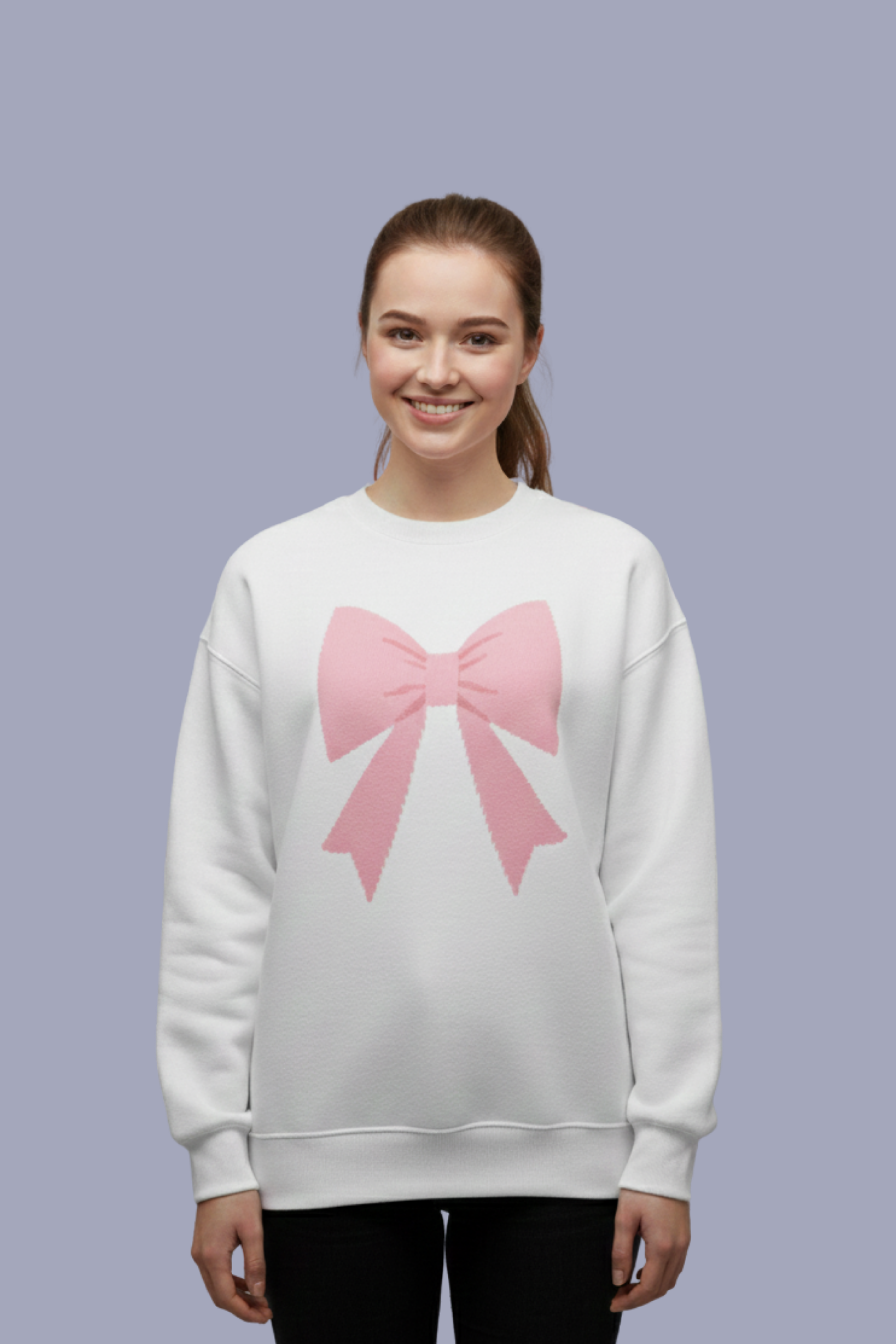 Pookie Women’s Sweatshirt –WHITE