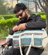 Hemp Duffle GYM Bag - Multi Pattern