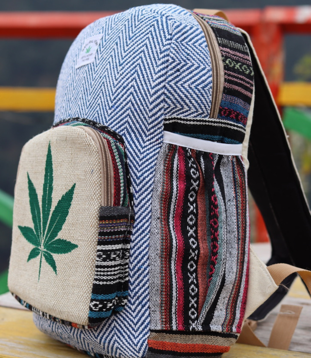 Hand Crafted Small Hemp Bag