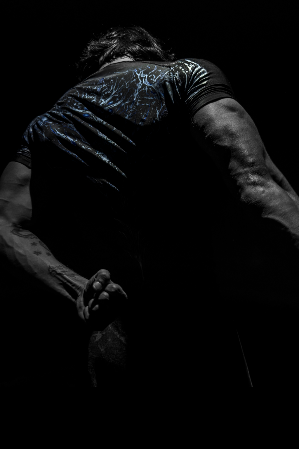 Backbreaker Compression Half Sleeve T-Shirt – Black