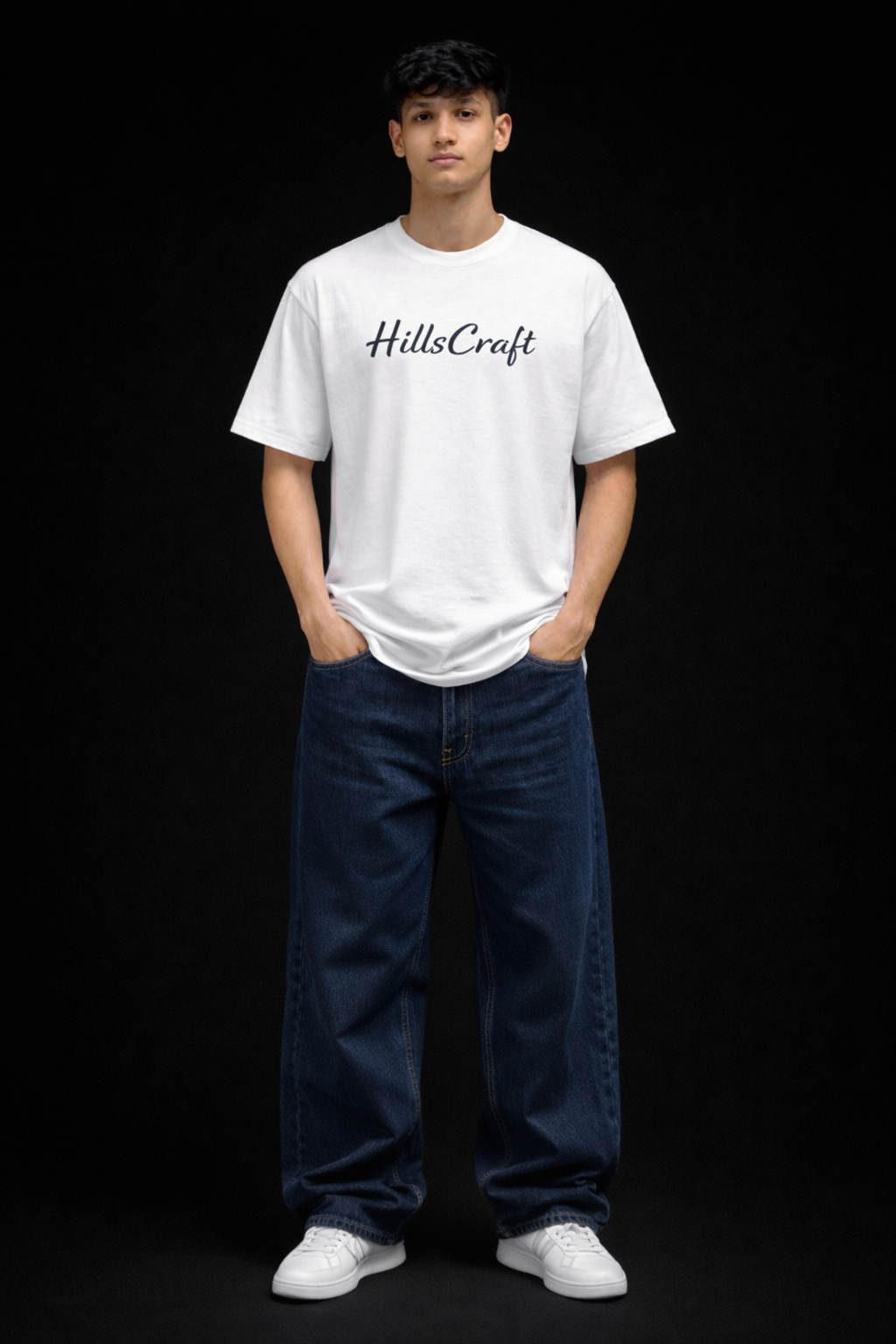 The Righteous King Oversized Tee - White