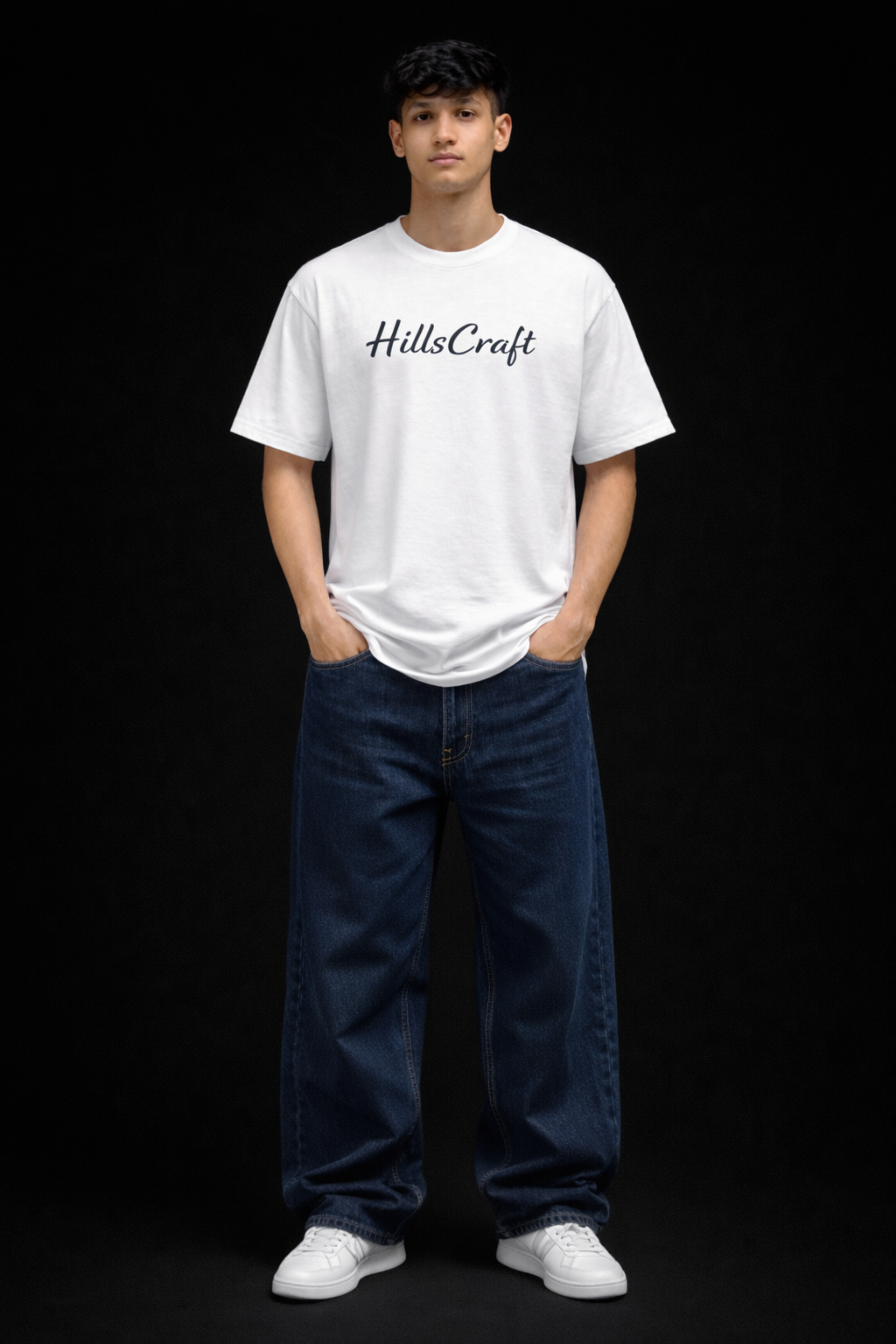 The Righteous King Oversized Tee - White