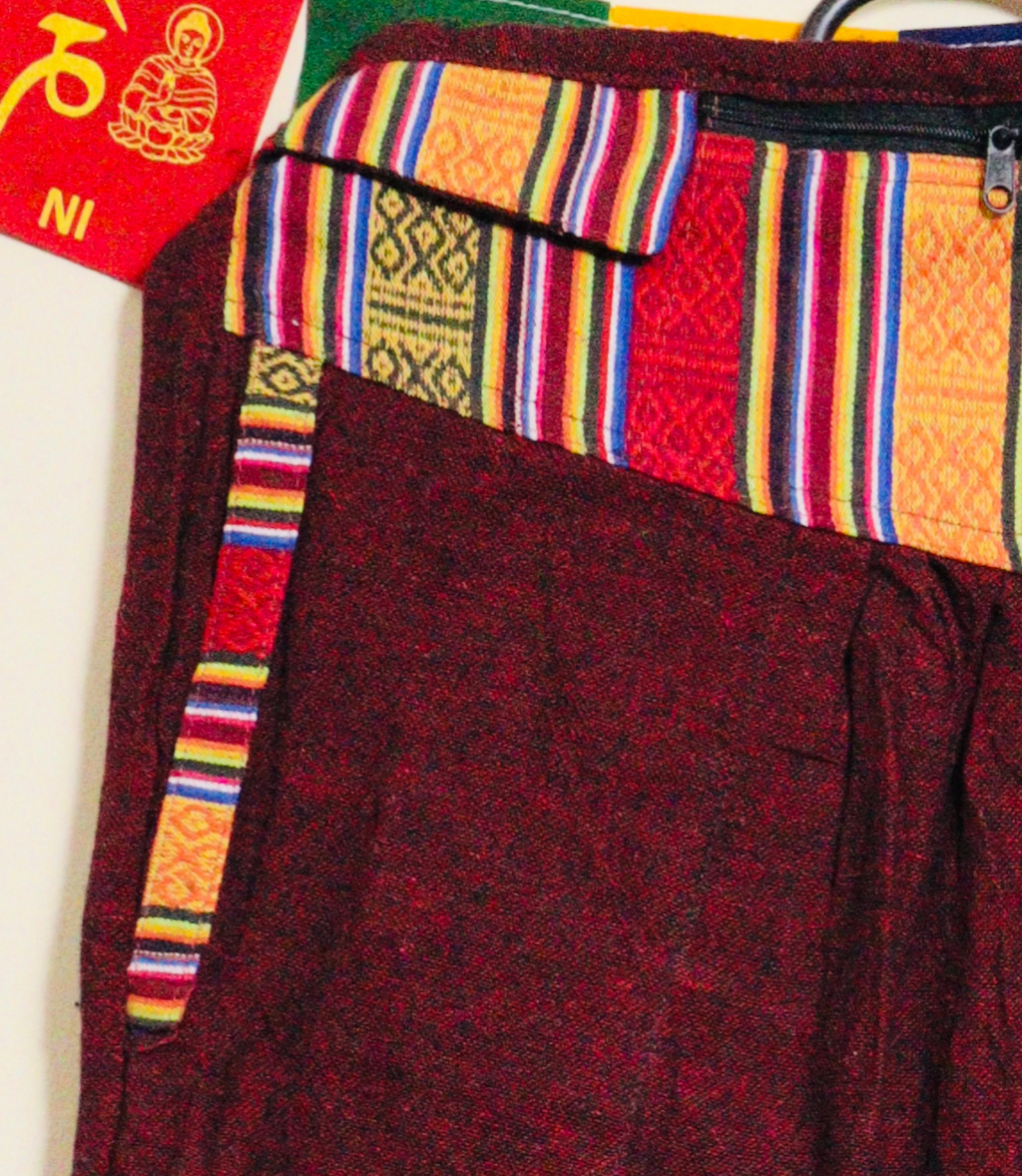 Cotton Pajama - Maroon-Unisex