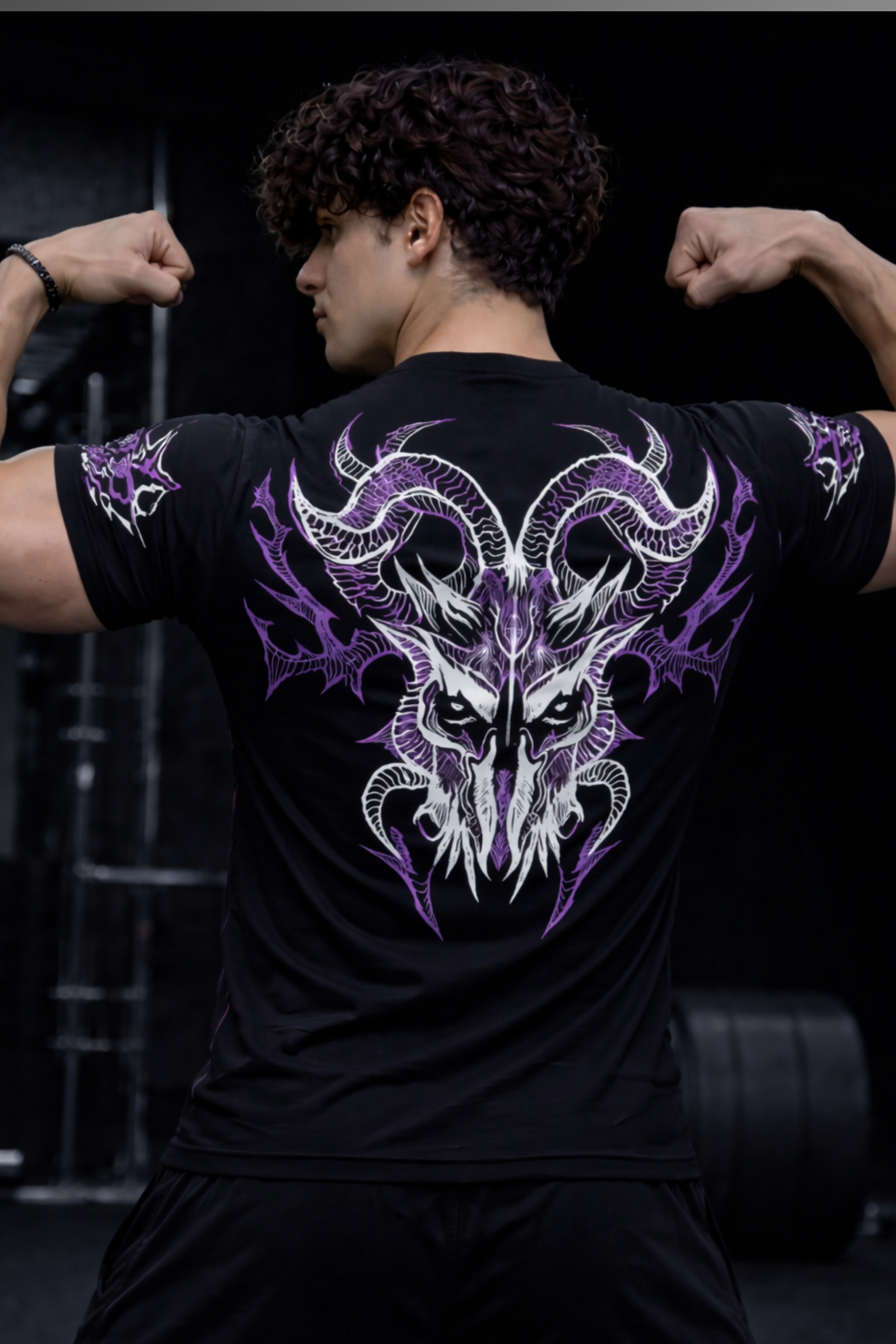 HELLHORN Compression Tee – Black