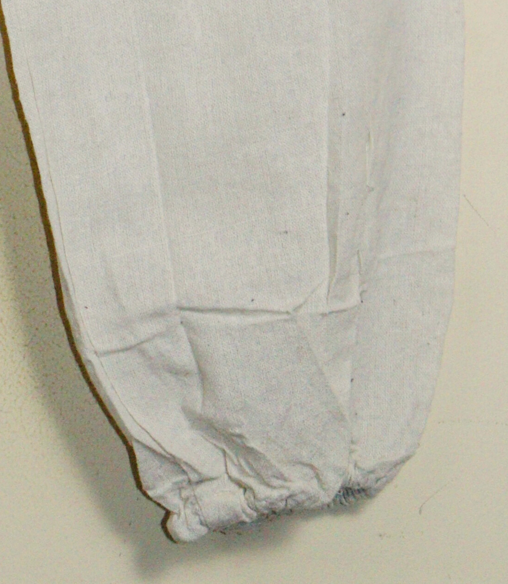 Ethnic Cotton Pajama - Beige-Unisex