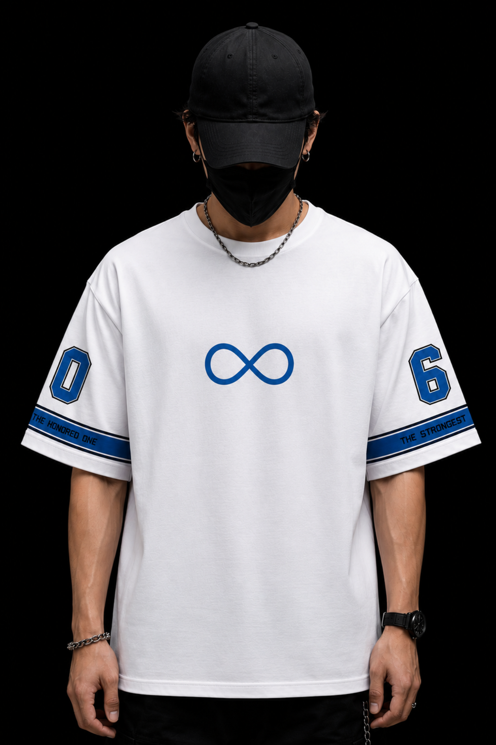 Satoru Gojo 06 Oversized T-Shirt -White