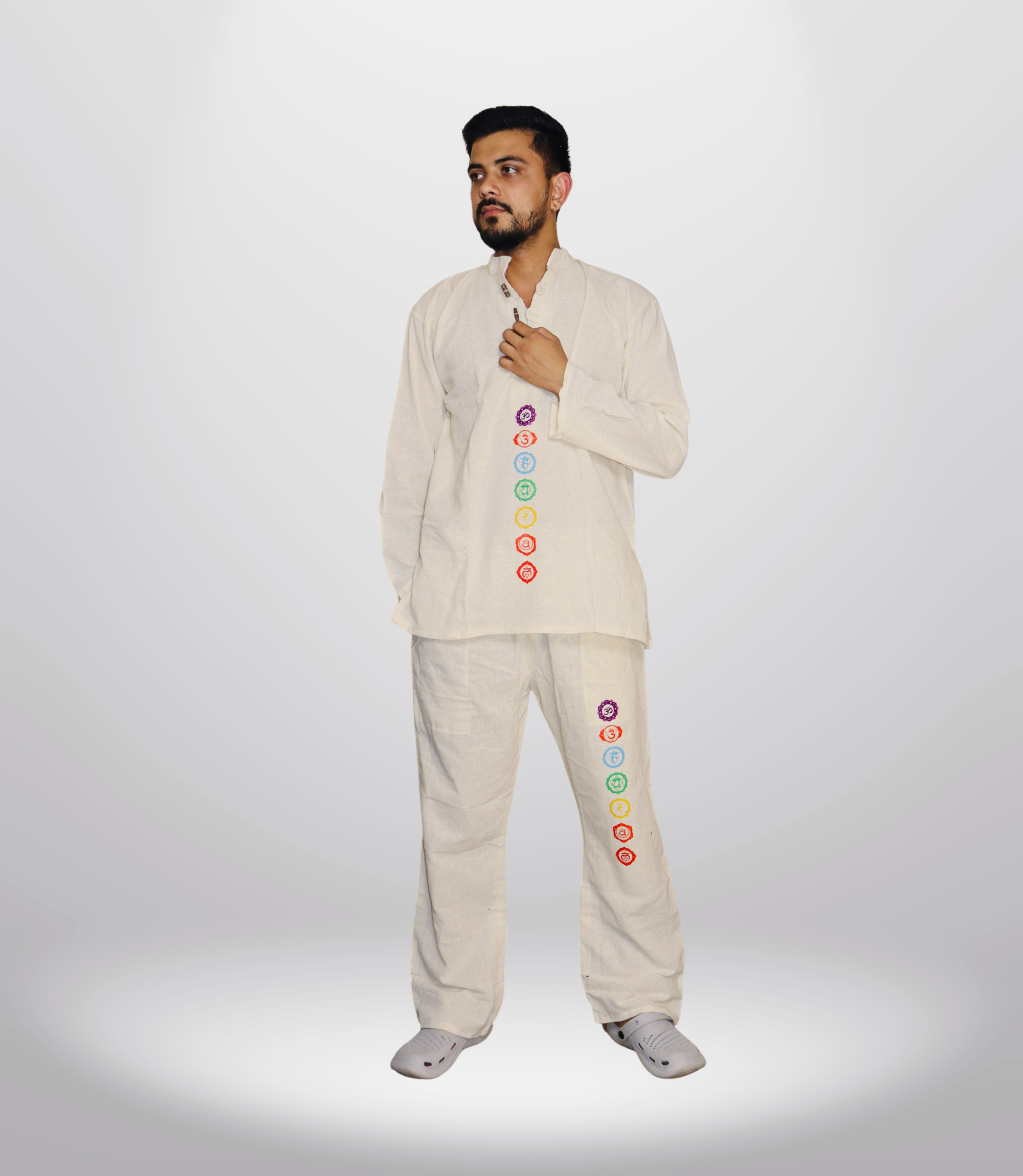 7 Chakara Kurta - Pajama Set