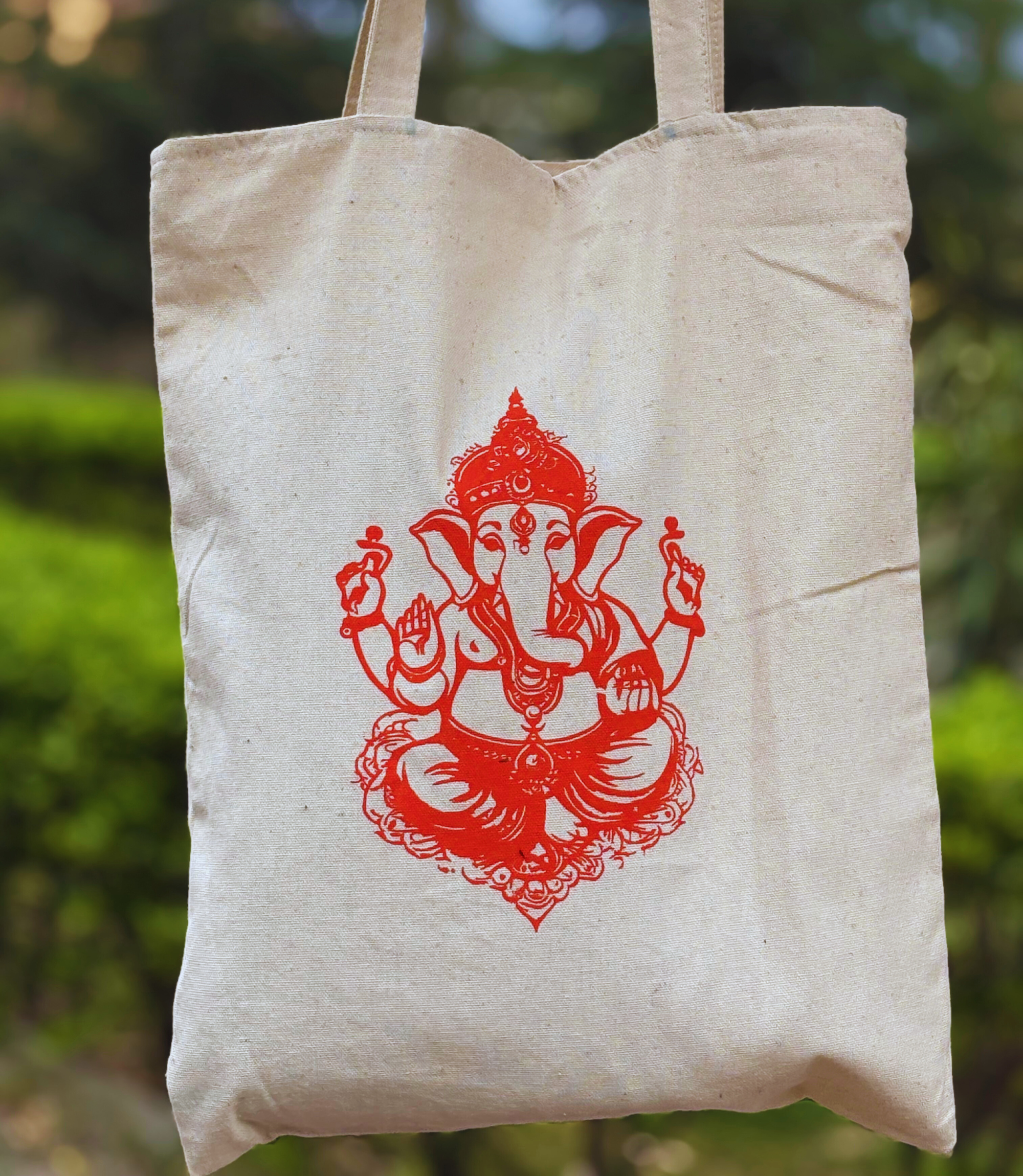 Canvas Tote Bag - Ganesh ji