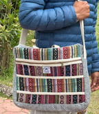Hemp Laptop Bag - Multicolor