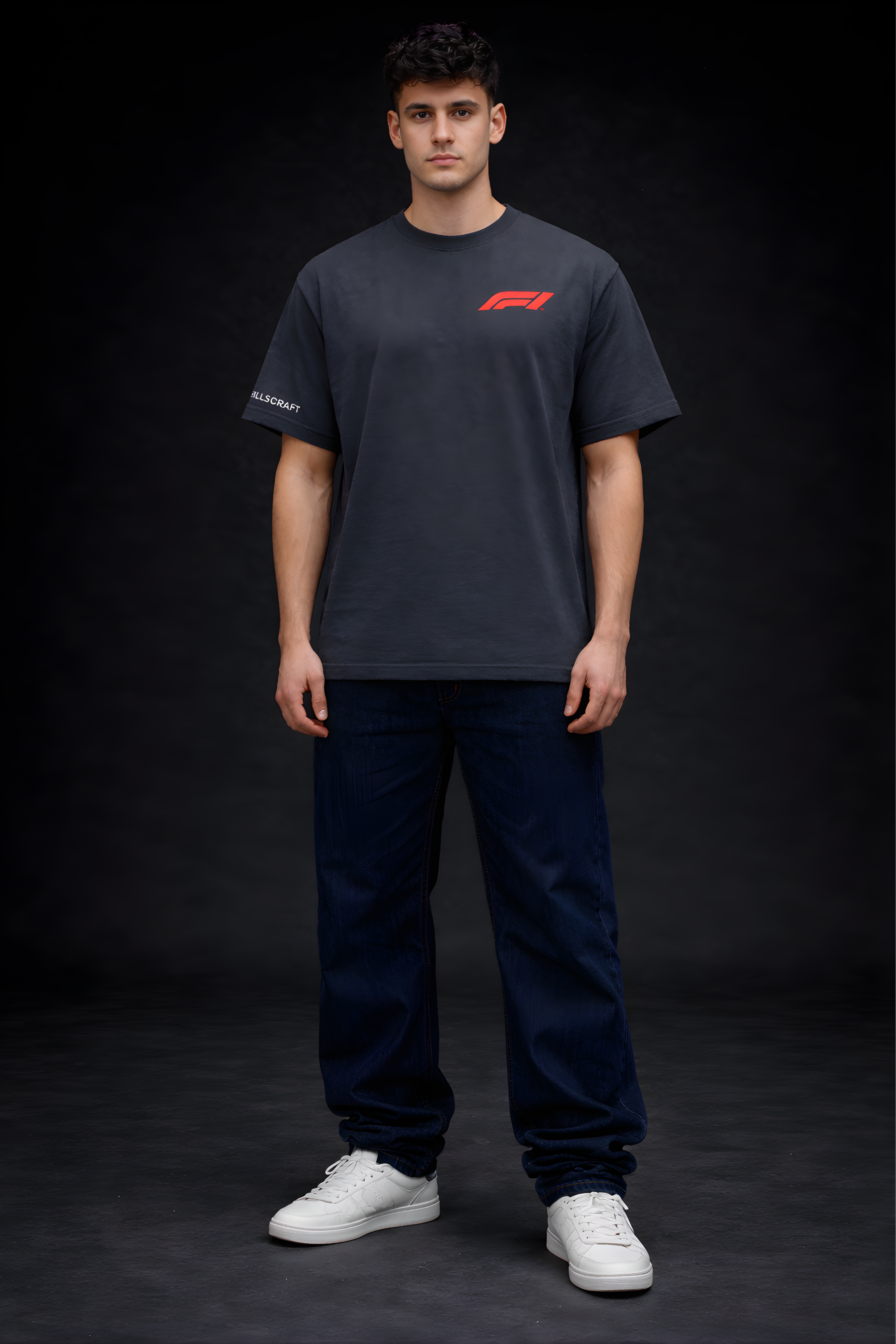 Velocity One Oversized Tee - Grey