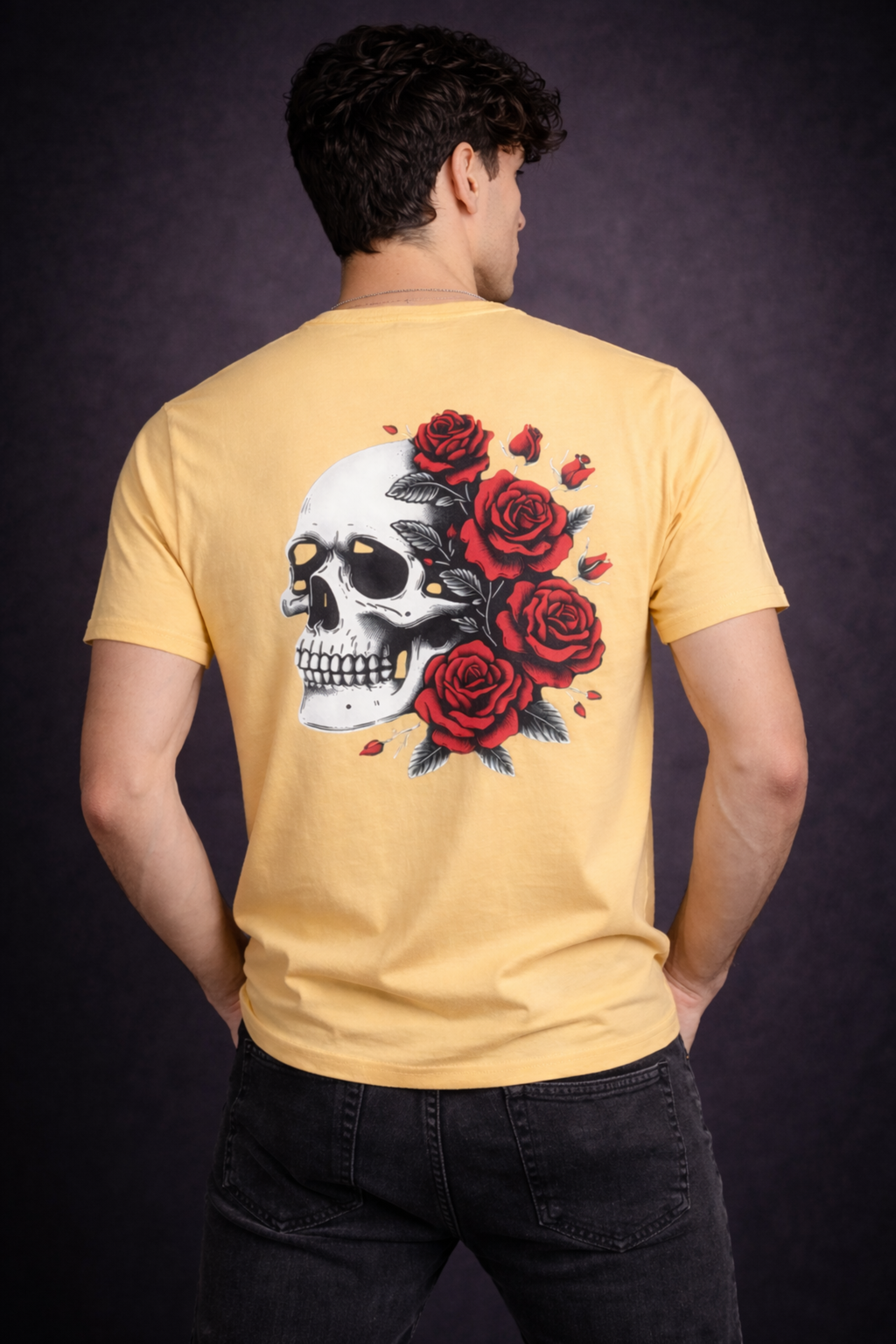 Love Yourself Regular Fit Printed T-Shirt-Beige