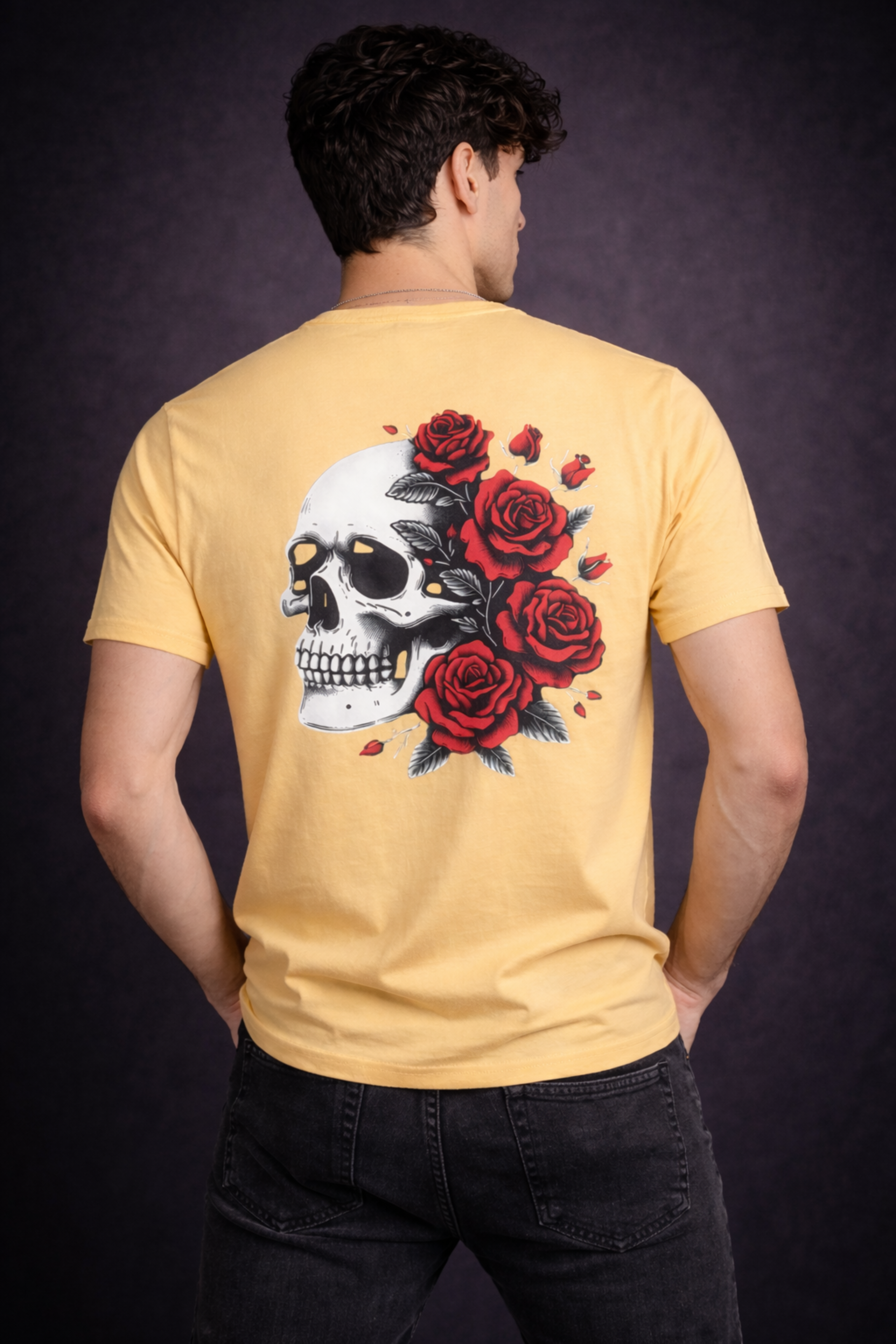 Love Yourself Regular Fit Printed T-Shirt-Beige