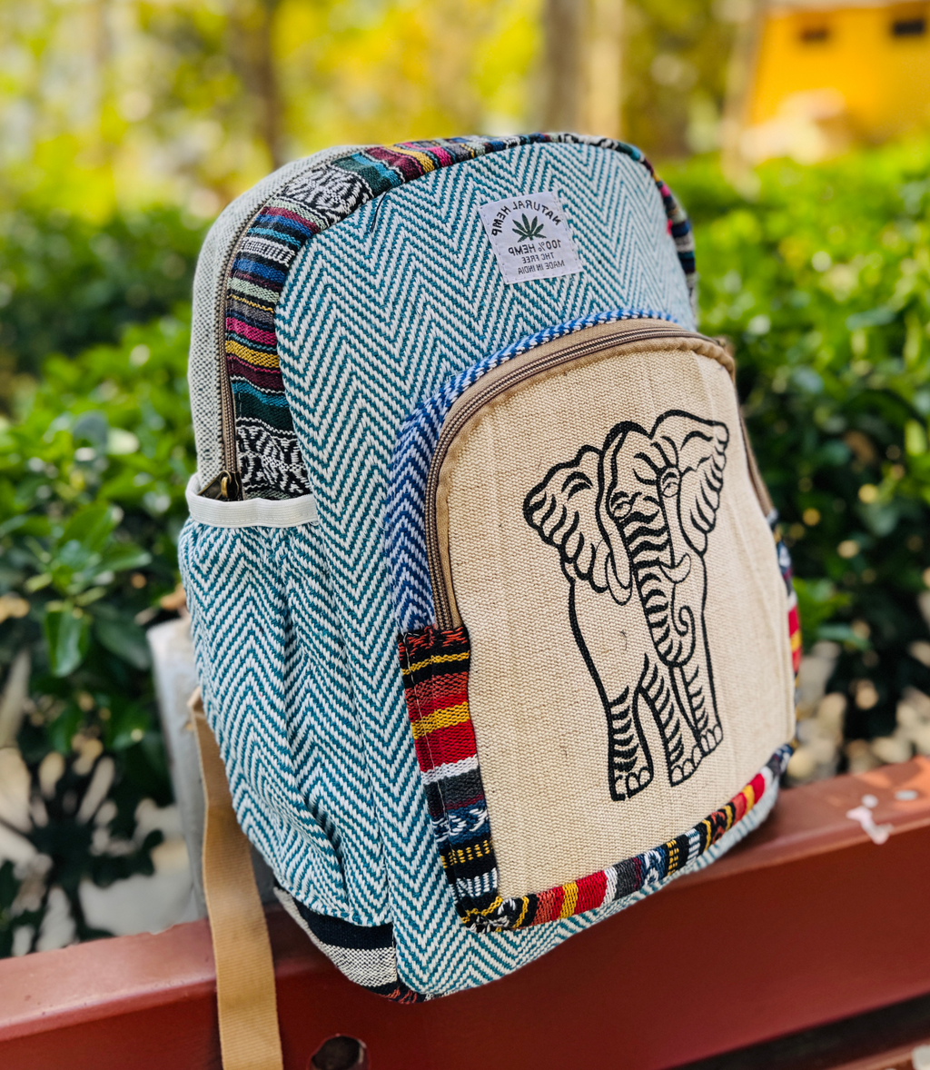 Elephant Hemp Bag Pack
