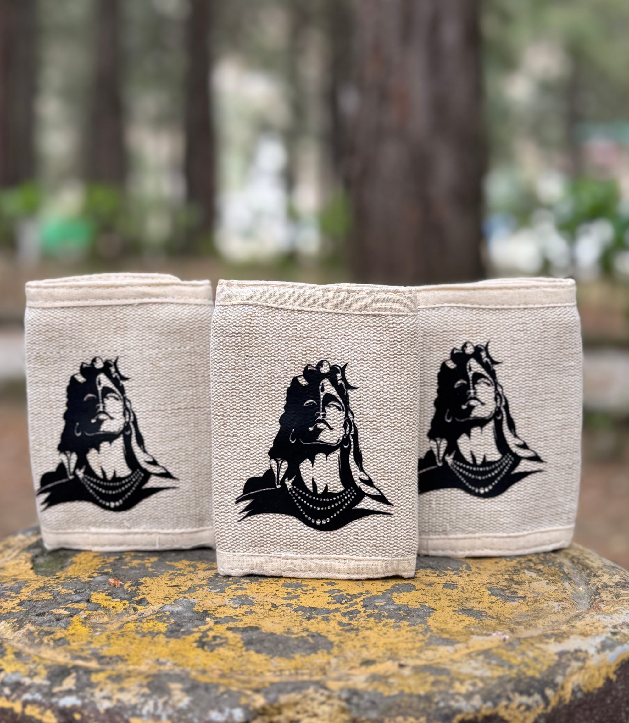 Printed Shiva Hemp Wallet