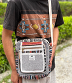 Hemp Side Bag - B-W