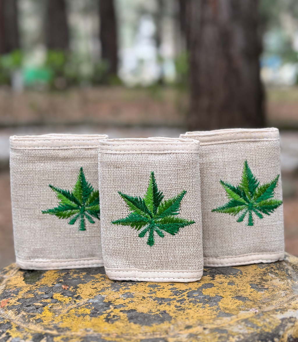 Embro Hemp Leaf Wallet