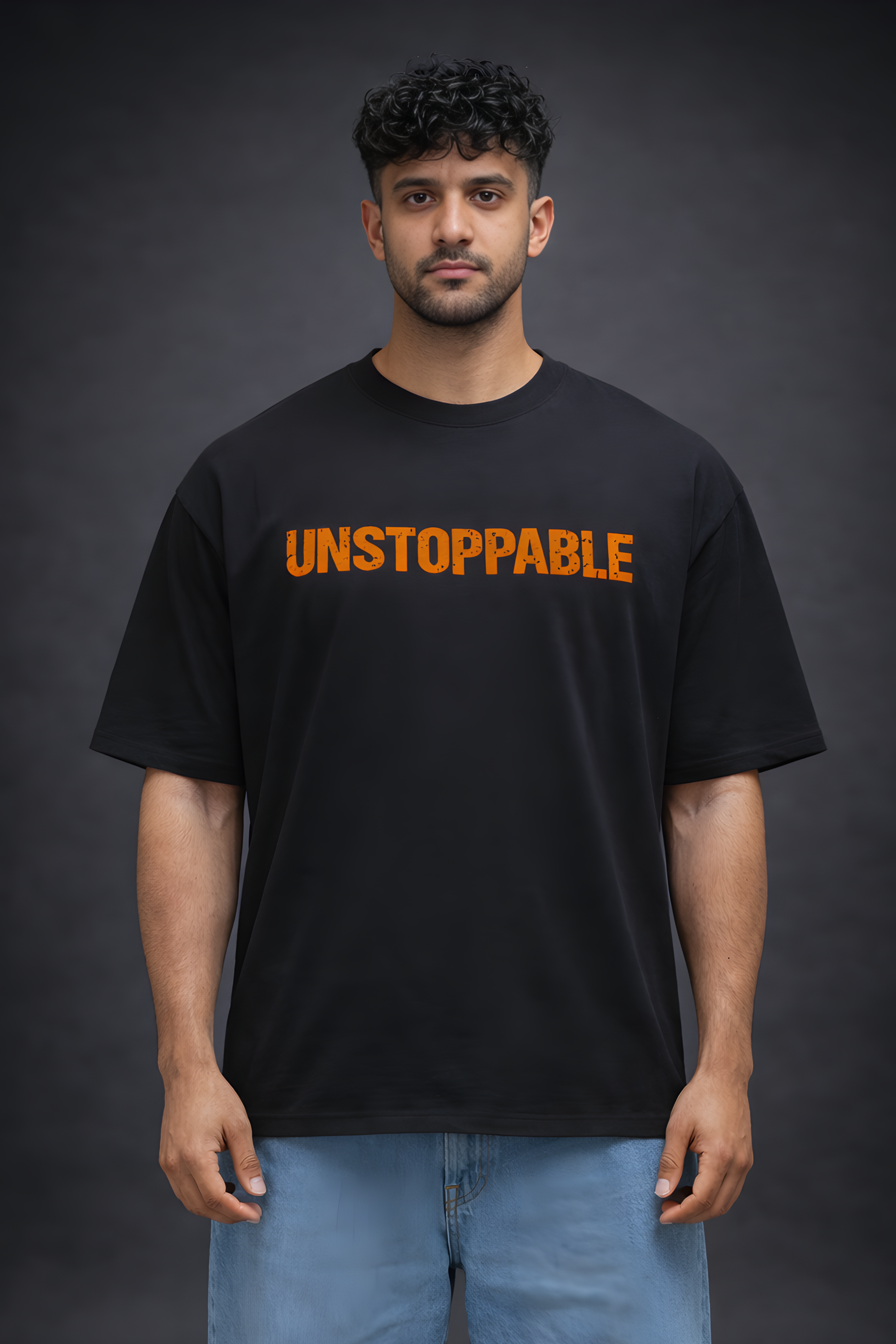 GOKU Ascend Oversized Tee - Black