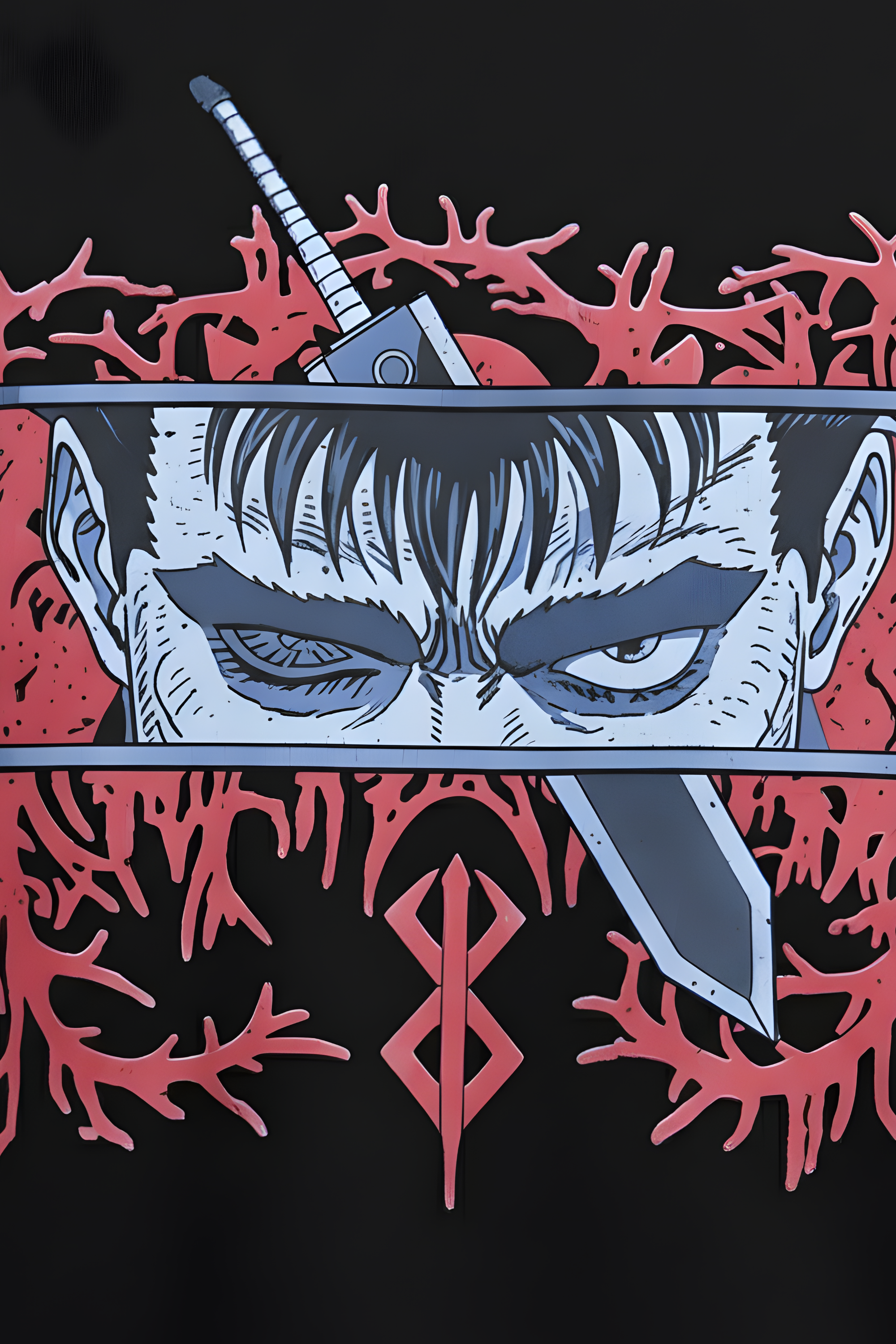 Berserk Oversized T-Shirt-Black