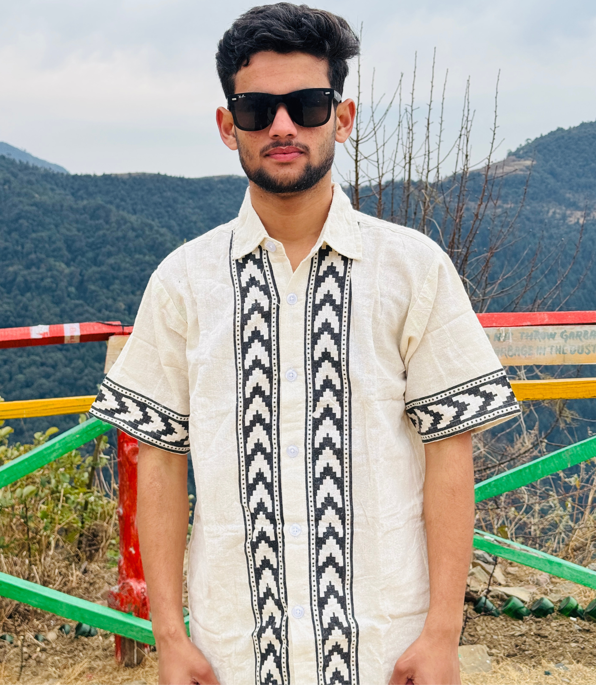 Summer Khadi Fabric Shirt