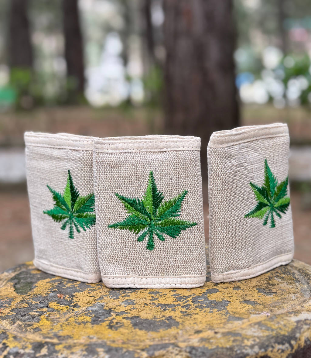 Embro Hemp Leaf Wallet
