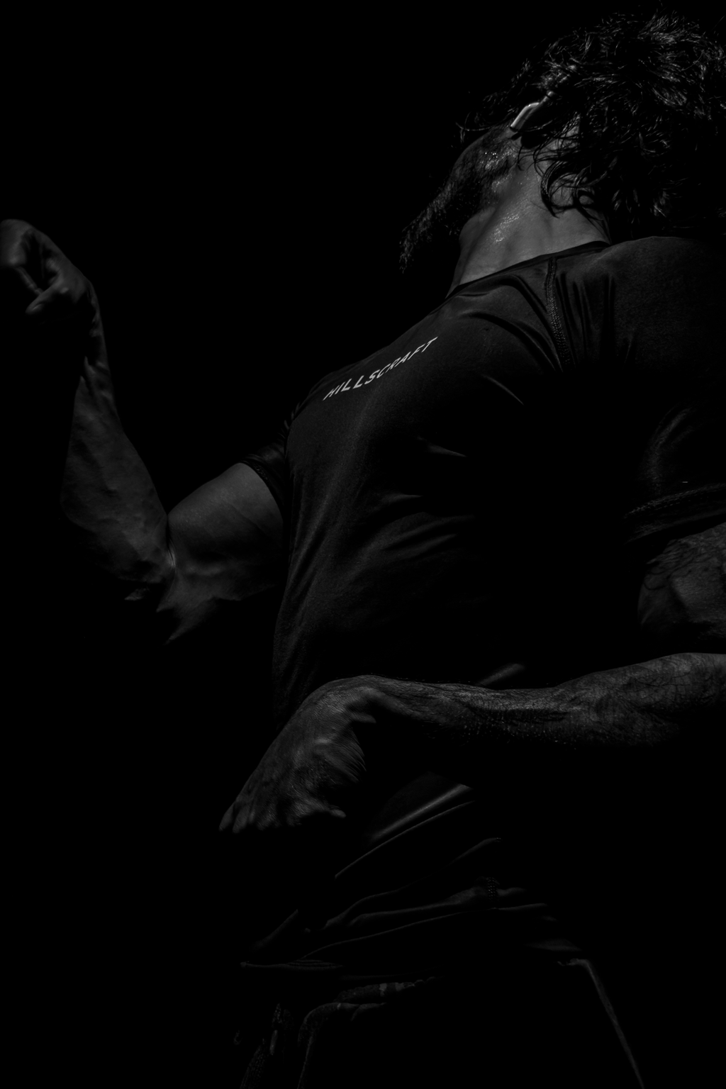 Backbreaker Compression Half Sleeve T-Shirt – Black