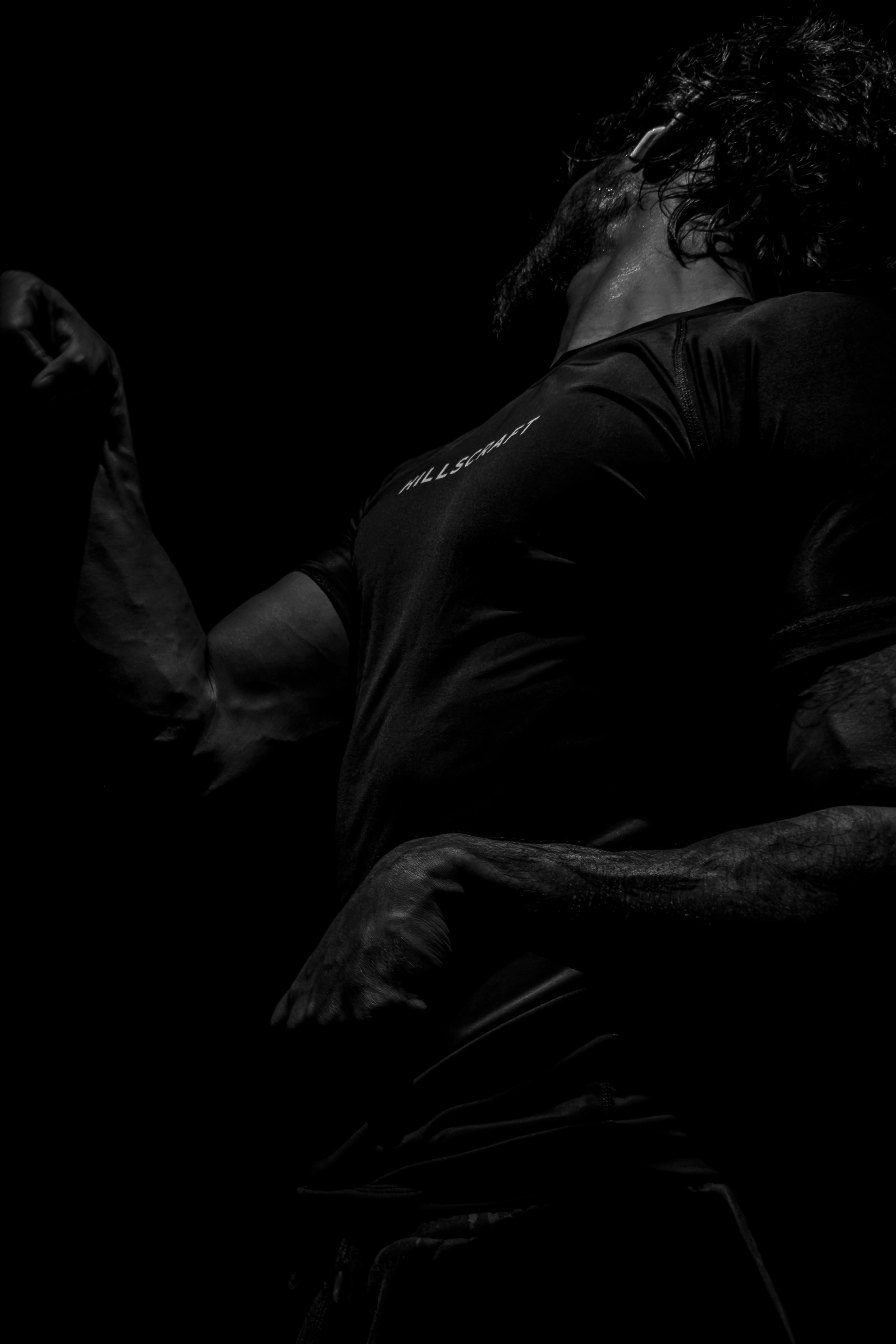 Backbreaker Compression Half Sleeve T-Shirt – Black