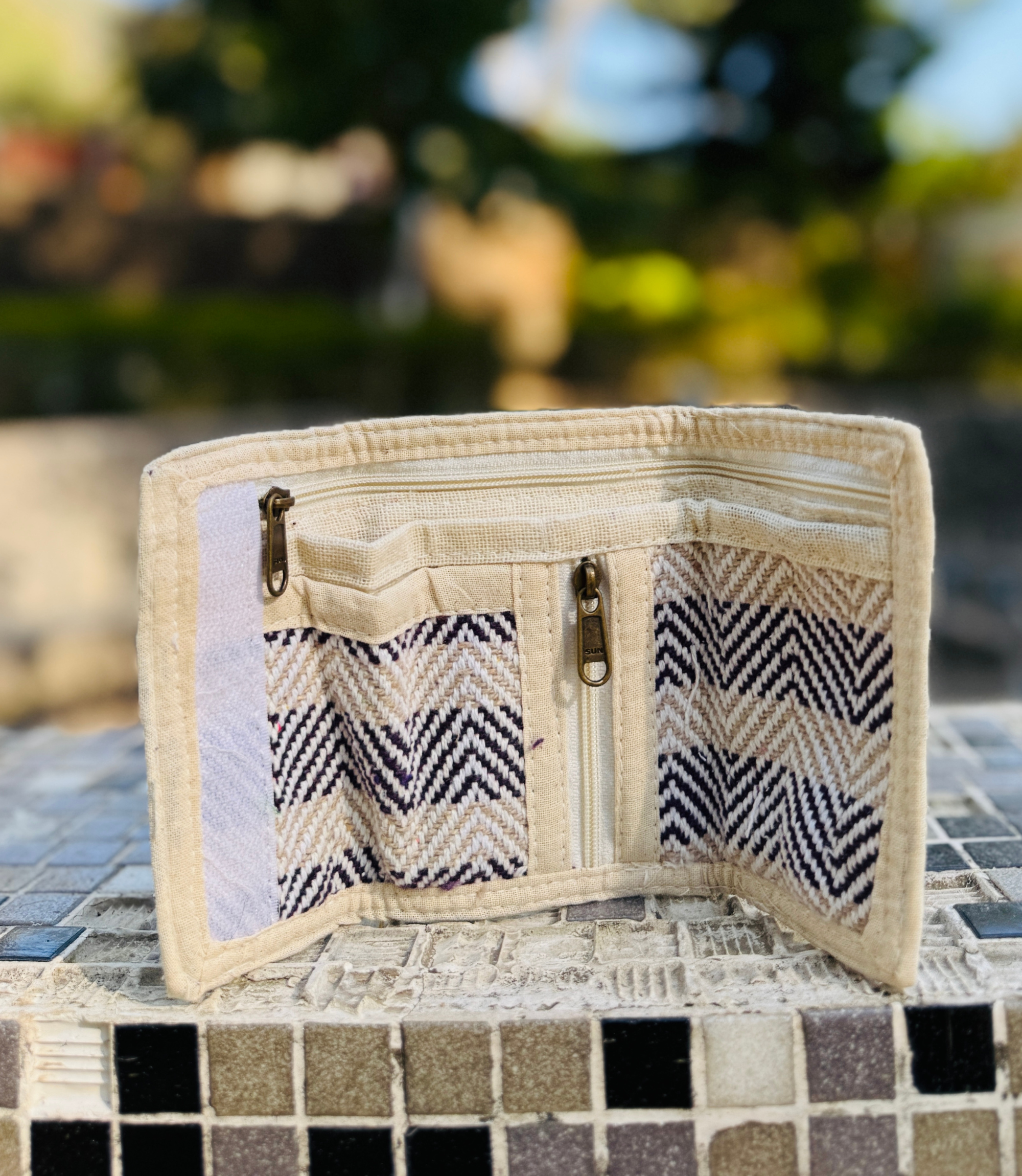 ZigZag Wallet - Purple
