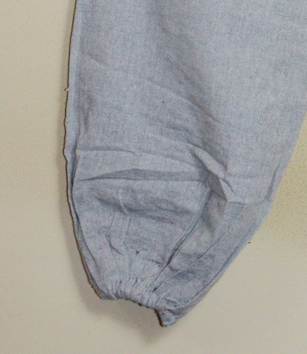 Ethnic Cotton Pajama - Grey-Unisex