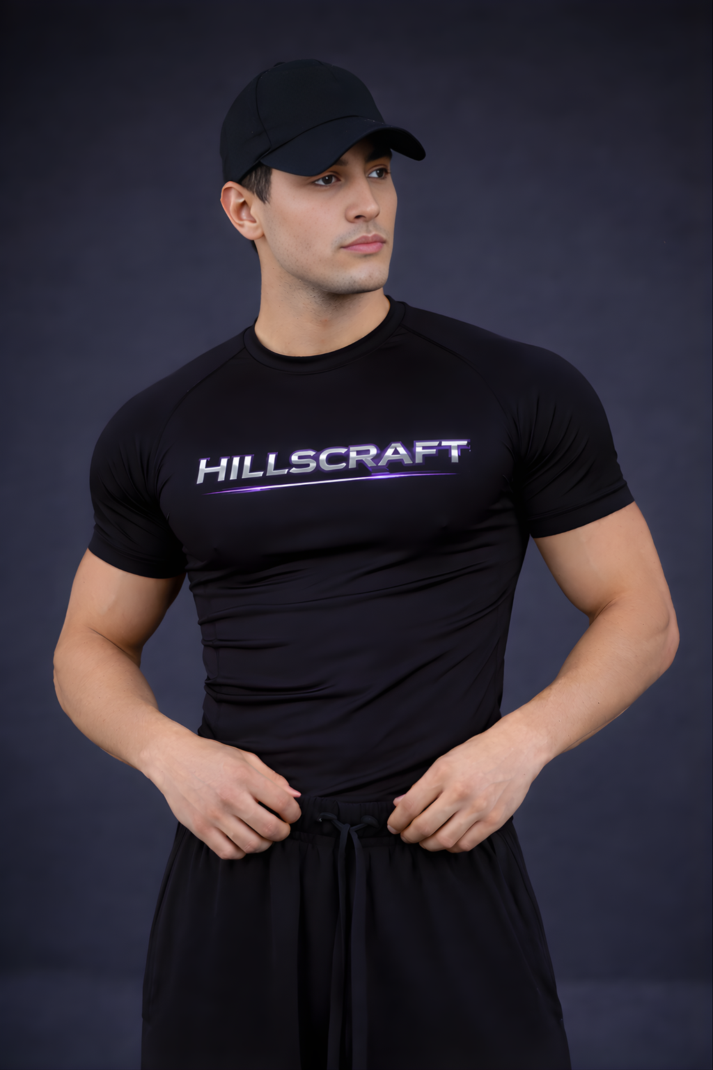 Void Rage Compression Half Sleeve T-Shirt – Black