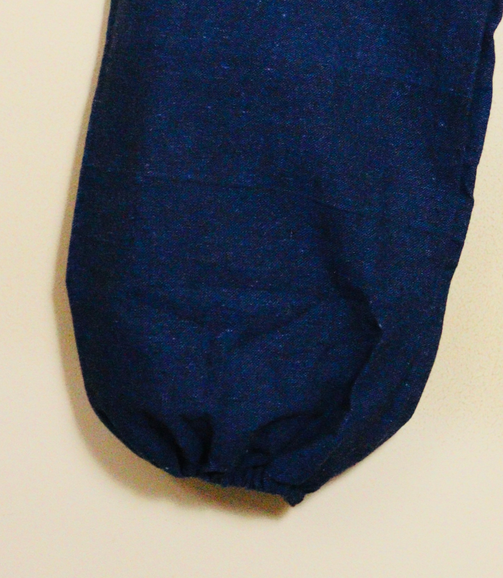 Ethnic Cotton Pajama - Blue-Unisex