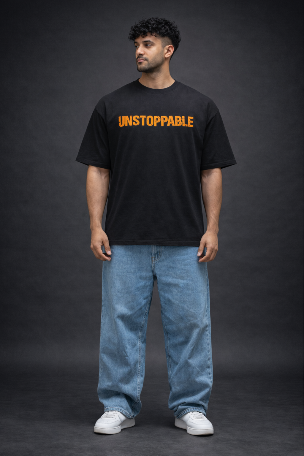 GOKU Ascend Oversized Tee - Black