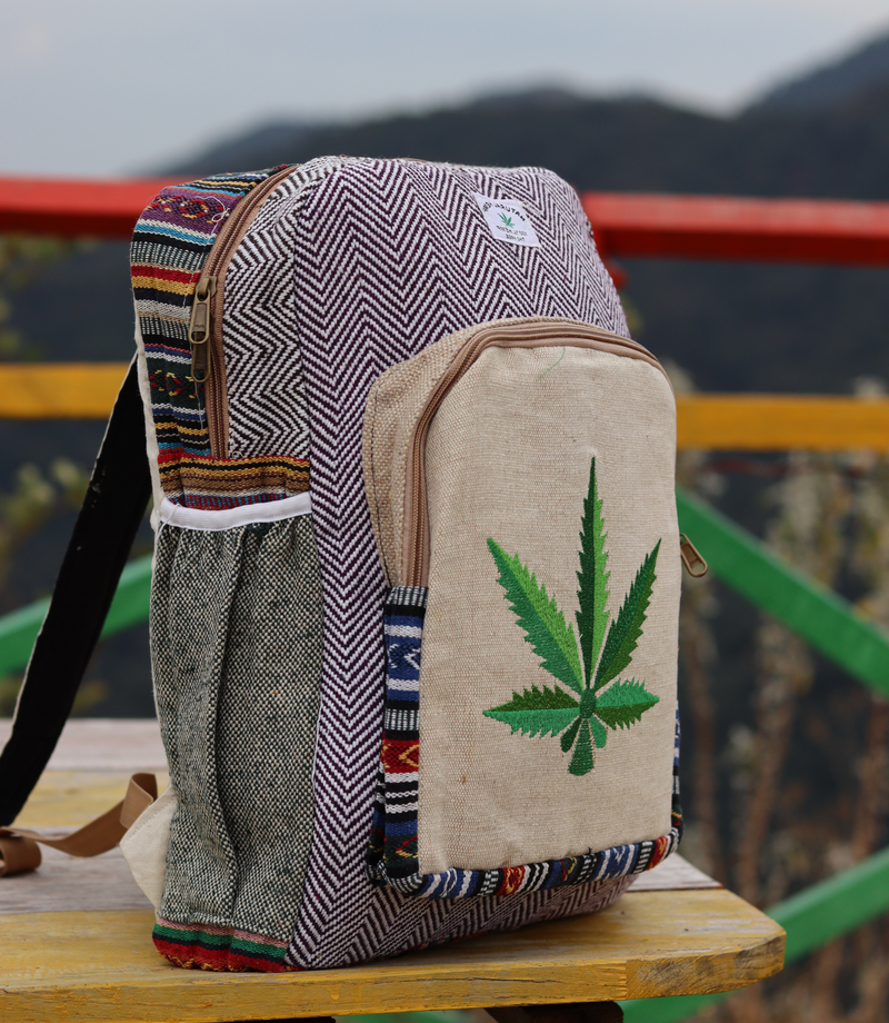 Hand Crafted Big Hemp Bag
