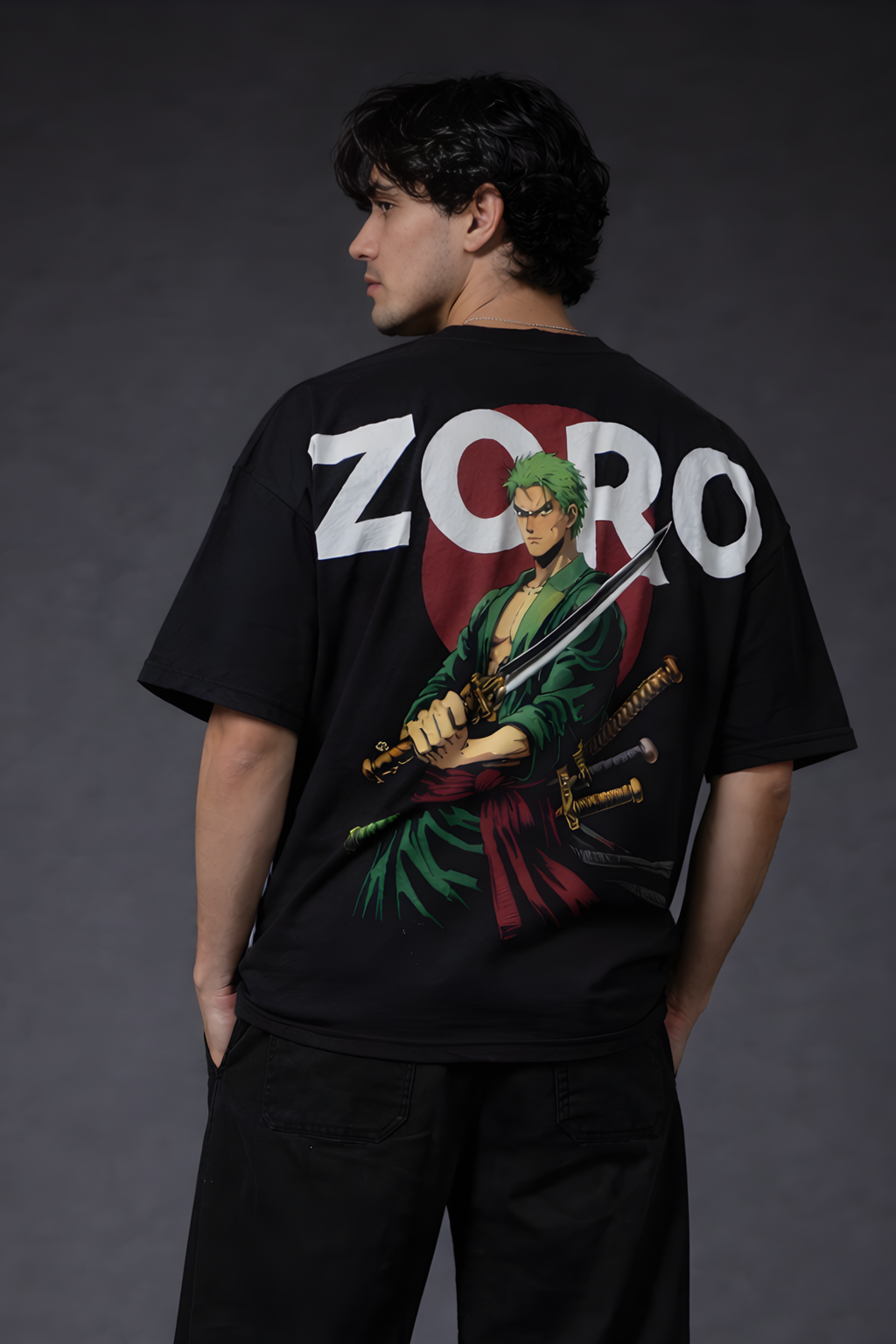 ZORO Oversized Tee - Black